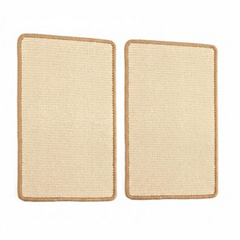 Nicate Cat Scratcher Mat Sisal Horizontal Floor Pad: Sticky Tapes, Multi-Scene