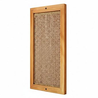 Nicate Cat Wooden Sisal Scratcher Vertical/Horizontal Furniture Protector for Indoor Cats Kittens