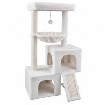 KAUFLY 37.4"Cactus Cat Tree with Condos,Perch,Hammock&Scratching Posts