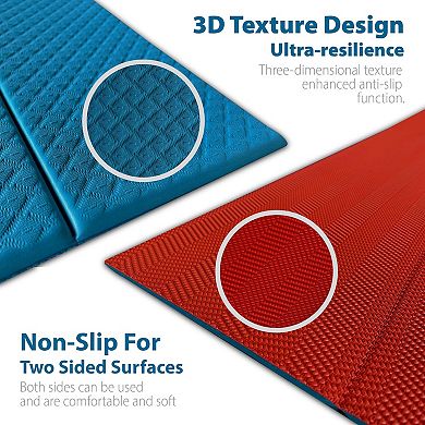 Lightweight Anti-Slip Yoga Mat - Compact, Easy to Store, Perfect for Home Workouts