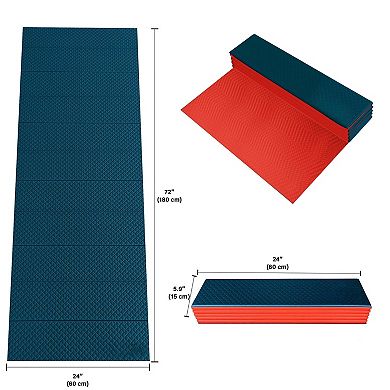 Lightweight Anti-Slip Yoga Mat - Compact, Easy to Store, Perfect for Home Workouts