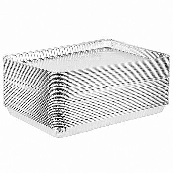 15 Pack Disposable Aluminum Foil Baking Sheets Nonstick Reusable