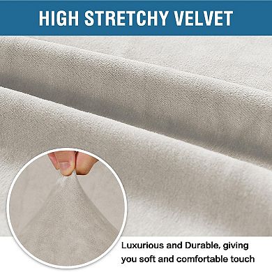 1 Peice Stretch Sofa Covers for 3 Cushion Couch Covers Sofa Slipcovers Furniture Protector Soft
