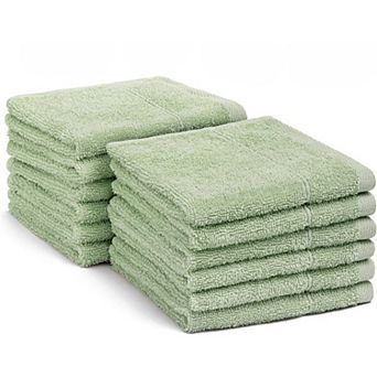 Face Towels Pack of 12 Cotton Wash ClothsSoft, Quick Dry,Highly Absorbent Hand Towels for Bathroom