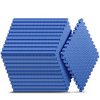 32 Pack EVA Interlocking Foam Floor Tiles 24x24 Inch Exercise Mat for Home Gym Kids Play Area