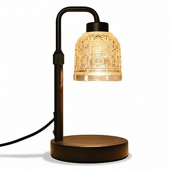 Candle Warmer Lamp with Timer Dimmable Adjustable Height Gift for Women Home Decor 2 Bulbs
