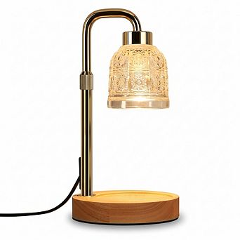Candle Warmer Lamp with Timer Dimmable Adjustable Height Gift for Women Home Decor 2 Bulbs