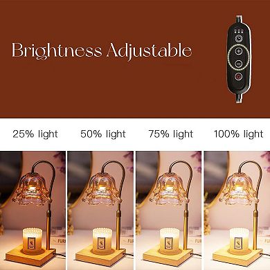 Candle Warmer Lamp With Timer Height Adjustable Wax Melt Home Decor Gifts For Women Mom