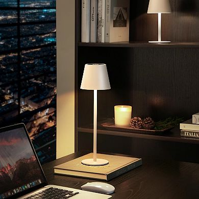 3 Pack Cordless Table Lamp Rechargeable Portable LED Touch Control Stepless Dimming 3 Color Temps