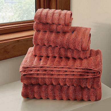 Royal Velvet 6-Piece Textured Towel Set