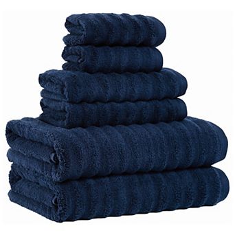 Royal Velvet 6 pc Textured Towel Set