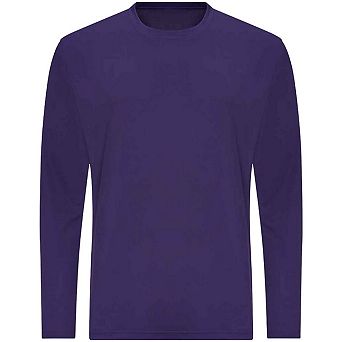 AWDis Just Cool Mens Long Sleeve Cool Sports Performance Plain T-Shirt