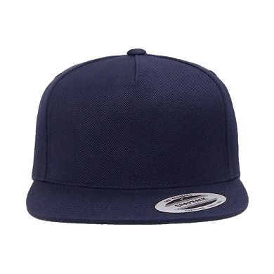 Yupoong Flexfit Unisex Plain Classic 5 Panel Snapback Cap