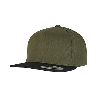 Yupoong Flexfit Unisex Plain Classic 5 Panel Snapback Cap