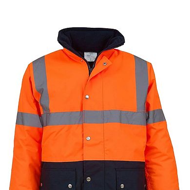 Yoko Unisex Hi-Vis 2 Band Two Tone Jacket