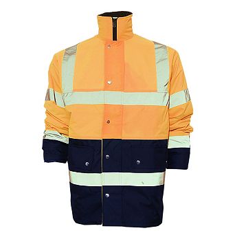 Yoko Unisex Hi-Vis 2 Band Two Tone Jacket
