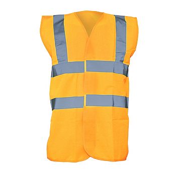 Yoko Unisex Premium Hi-Vis Waistcoat Vest / Jacket