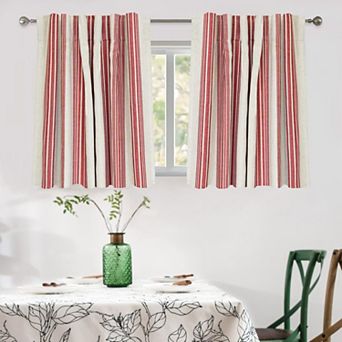 DriftAway Chris Linen Blackout Curtains with Thermal and Sound Reducing Layer for Living Room