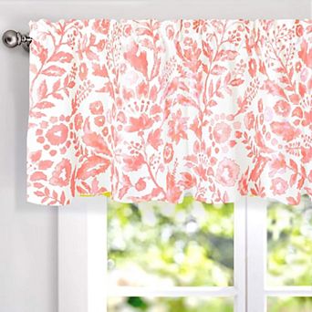 DriftAway Julia Lined Valance Double Layer Thermal Insulated Room Darkening Blackout Valances