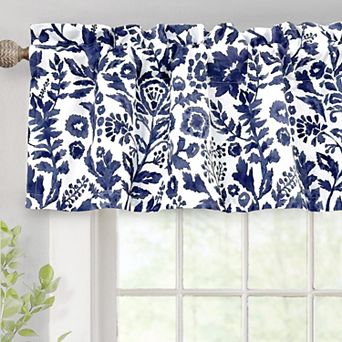 DriftAway Julia Lined Valance Double Layer Thermal Insulated Room Darkening Blackout Valances