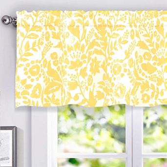 DriftAway Julia Lined Valance Double Layer Thermal Insulated Room Darkening Blackout Valances