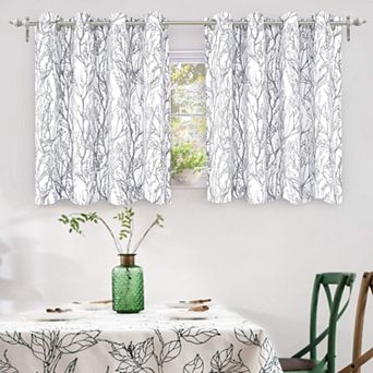 DriftAway Tree Branch Blackout Curtains Double Layer for Bedroom Classic Thermal Insulated Drapes