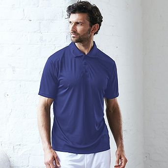 AWDis Just Cool Mens Smooth Short Sleeve Polo Shirt