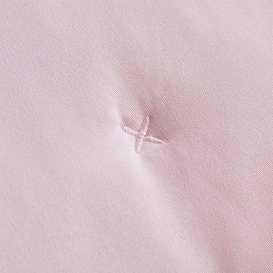 Madelinen® Dot Stitched Ruffled Hem Quilt Set with Shams