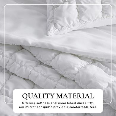 Madelinen® Marshmallow Puff Texture Quilt Set with Shams