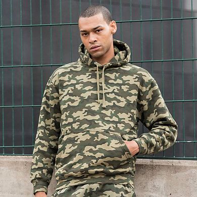 AWDis Mens Camo Hoodie