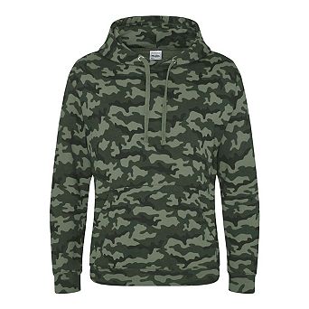 AWDis Mens Camo Hoodie