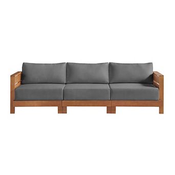 Alaterre Furniture 2 pc Patio Couch & Table Set