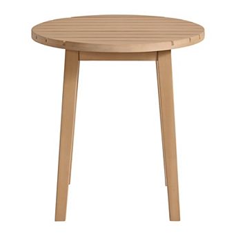 Alaterre Furniture Lusso Outdoor Round Side Table