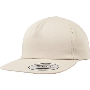 Yupoong Flexfit Unisex Unstructured 5 Panel Snapback Cap