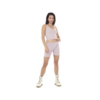Brave Soul Womens/Ladies Rib Knit Shorts