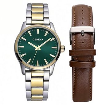 Geneva Men's Easy Change 41mm Watch Set - KHS8110
