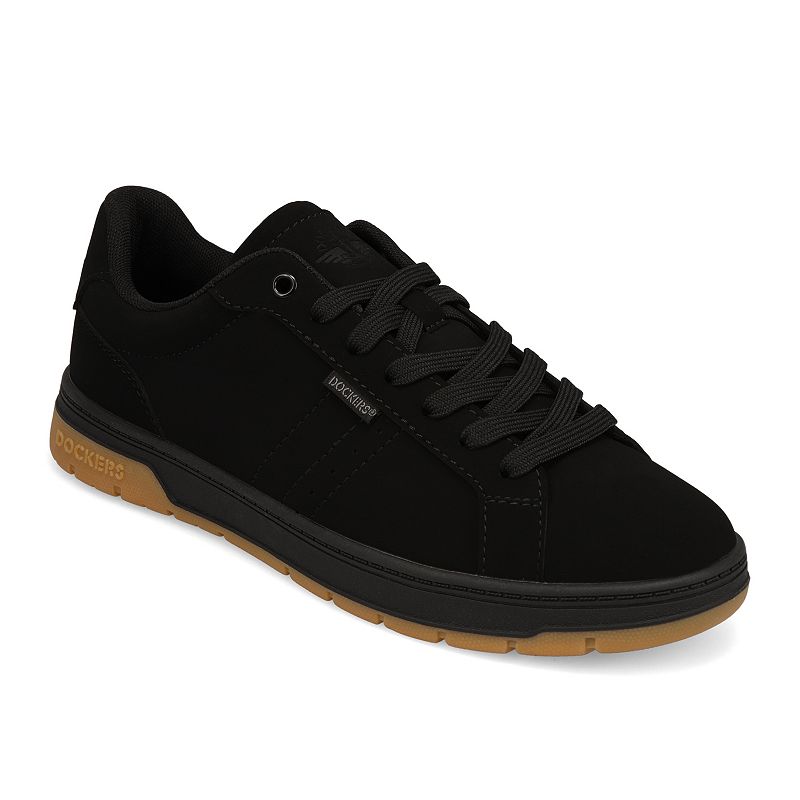 Dockers® Casen Men's Casual Lace-Up Sneakers, Size: 8.5 Medium, Black Gum