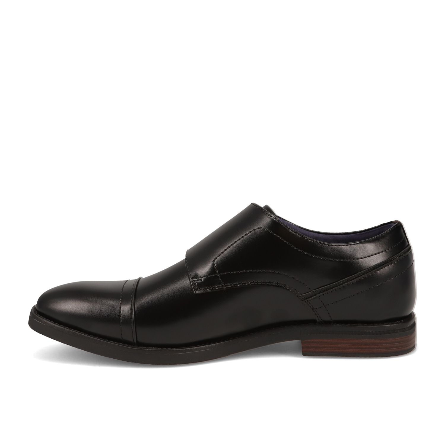 Мужские туфли Dockers Ballard Double Buckle Dress Shoes, цвет: Чёрный — фото 3