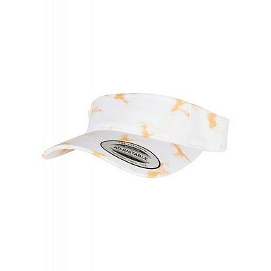 Yupoong Unisex Adult Flexfit Batik Dye Visor Cap