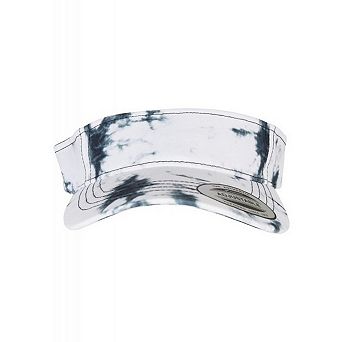 Yupoong Unisex Adult Flexfit Batik Dye Visor Cap