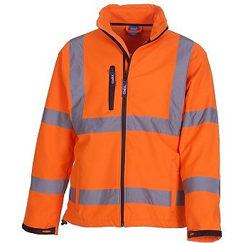 Yoko Unisex Adult Hi-Vis Soft Shell Jacket