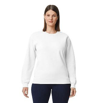 Gildan Womens Midweight Crew Neck Sweatshirt