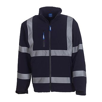Yoko Unisex Adult Hi-Vis Soft Shell Jacket