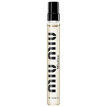 miu miu Miutine Intense Eau de Parfum with Blackberry and Bourbon Vanilla Travel Spray