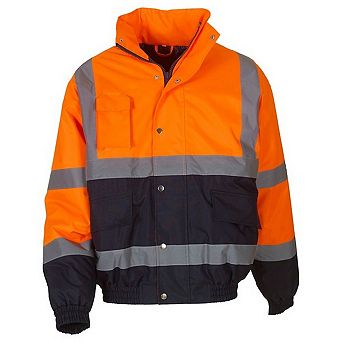 Yoko Unisex Adult Two Tone Hi-Vis er Jacket