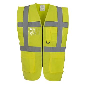 Yoko Unisex Adult Executive Hi-Vis Waistcoat