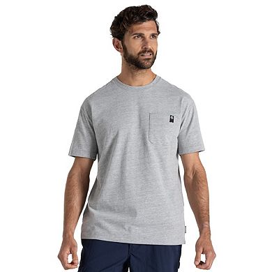 Craghoppers Mens Wakefield Workwear Marl Pocket T-Shirt