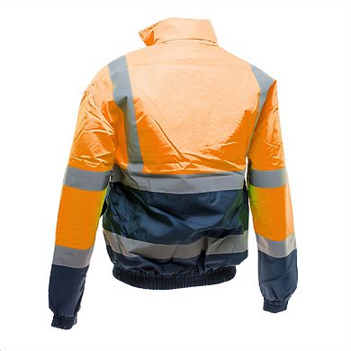 Yoko Unisex Adult Two Tone High-Vis er Jacket