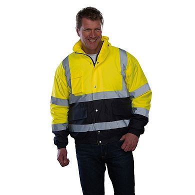 Yoko Unisex Adult Two Tone High-Vis er Jacket