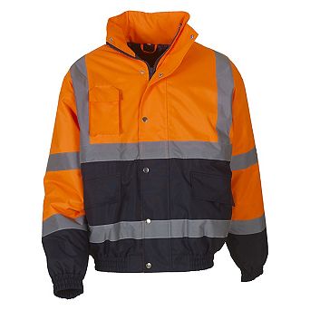 Yoko Unisex Adult Two Tone High-Vis er Jacket